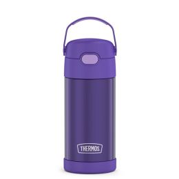 Thermos FUNtainer&reg; Stainless Steel Insulated Straw Bottle - 12oz - Purple