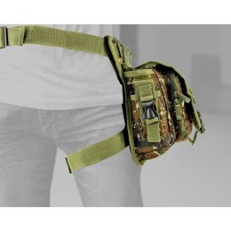 Tactical Hip Bag - Green Digital Camo