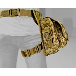 Tactical Hip Bag - Desert Digital Camo