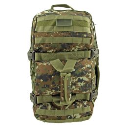 Tactical Journeyman Large Duffle Bag Backpack - Green Digital Camo