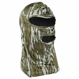 Primos Stretch-Fit Full Face Mask Mossy Oak Bottomland Camo